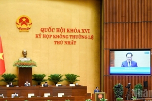 Thông cáo báo chí số 10, Kỳ họp không thường lệ thứ nhất, Quốc hội khóa XVI