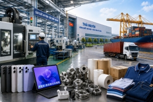 Thái Nguyên mở rộng dư địa xuất khẩu, doanh nghiệp nội địa tăng tốc