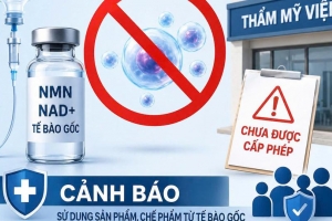 Cẩn trọng với sản phẩm tế bào gốc chưa được cấp phép