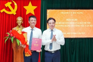 Đà Nẵng: Công bố quyết định của Ban Bí thư về công tác cán bộ