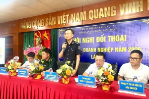 Hải quan cửa khẩu Tân Thanh: Bảo đảm dòng chảy hàng hóa luôn thông suốt, an toàn
