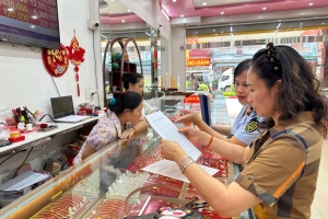 Thái Nguyên: Tăng cường phòng, chống rửa tiền tại các cơ sở kinh doanh vàng bạc, đá quý