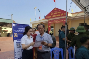 CTĐL Quảng Ninh: Đồng loạt ra quân tuyên truyền ứng dụng App EVN CSKH trong ngày bầu cử Trưởng khu phố nhiệm kỳ 2026 - 2031