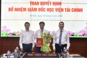 Bổ nhiệm Ban Giám đốc Học viện Tài chính