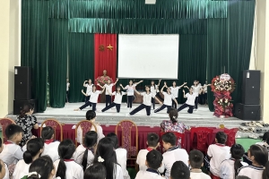 Khép lại một mùa hè rực rỡ, Trường THCS Tân Thắng sẵn sàng cho hành trình mới