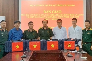 An Giang bàn giao 598 mẫu hài cốt liệt sĩ phục vụ giám định ADN