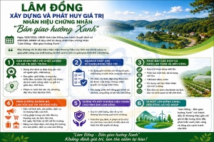 Lâm Đồng - Bản giao hưởng Xanh: Khi thương hiệu gắn với chất lượng và phát triển bền vững