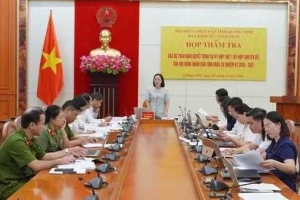 Ban Kinh tế - Ngân sách HĐND tỉnh Quảng Ninh thẩm tra các dự thảo nghị quyết trình Kỳ họp thứ 7 HĐND tỉnh