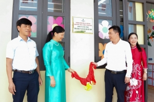 BSR đồng hành cùng xã Ninh Giang khánh thành trường mầm non Liêm Hải