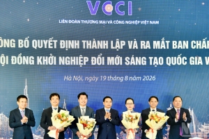Ra mắt Ban Chấp hành Hội đồng Khởi nghiệp Đổi mới Sáng tạo Quốc gia VCCI