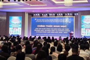 Phú Thọ tập huấn kỹ năng bảo đảm an toàn trường học cho hơn 1.000 cán bộ, giáo viên