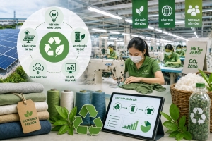 Dệt may trước bài toán giữ đơn hàng: Xanh hóa phải tạo ra lợi thế cạnh tranh