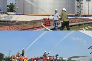 Quảng Ninh: Tăng cường kiểm tra an toàn PCCC và CNCH tại các kho, cảng xăng dầu