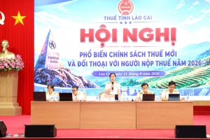 Lào Cai đổi mới quản lý thuế, lấy người nộp thuế làm trung tâm
