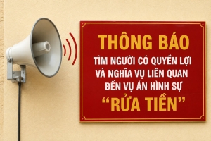 Hưng Yên: Tìm bị hại trong vụ án rửa tiền, lừa đảo trúng thưởng qua mạng