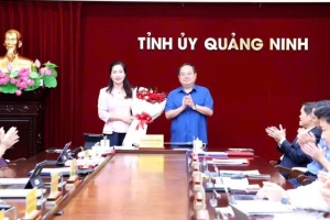 Ban Bí thư chuẩn y bà Nguyễn Thị Hạnh tham gia Ban Thường vụ Tỉnh ủy Quảng Ninh