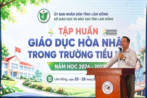 Lâm Đồng tập huấn giáo dục hòa nhập cho gần 400 cán bộ quản lý, giáo viên tiểu học