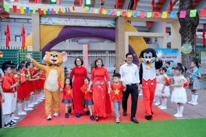 Hải Phòng: Học sinh lớp 1 toàn thành phố tựu trường, chuẩn bị cho năm học mới 2026 - 2027