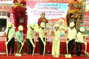 Cần Thơ: Phường Tân An khởi công xây dựng công trình chào mừng Quốc khánh 2/9