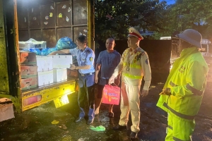 Hưng Yên: Xử phạt hành chính và tiêu hủy lô trái cây không rõ nguồn gốc