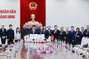 Quảng Ninh ký kết thỏa thuận hợp tác hữu nghị với thành phố Cheongju (Hàn Quốc)