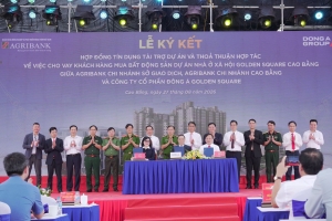 Agribank tài trợ vốn tín dụng Dự án nhà ở xã hội Golden Square Cao Bằng