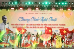 Phú Thọ ngập tràn sắc màu nghệ thuật trong ngày hội Quốc khánh 2/9