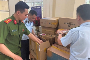 QLTT Hà Nội tăng cường kiểm tra, chuyển 9 vụ vi phạm sang cơ quan công an