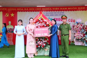 Xã Cổ Đô đón năm học mới: Gieo những ước mơ từ miền quê ven sông