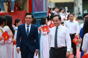 Lãnh đạo TP.HCM dự lễ khai giảng năm học mới 2026-2027