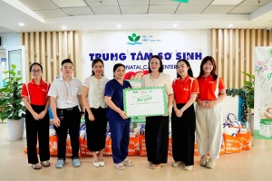 Gooby Việt Nam đồng hành cùng gia đình bệnh nhi tại Bệnh viện Nhi Trung ương