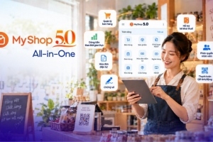 KienlongBank ra mắt hệ sinh thái số MyShop 5.0 All-in-One cho Hộ kinh doanh
