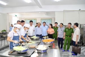 Hải Phòng: Giám sát chuyên đề về an toàn thực phẩm tại phường Ngô Quyền
