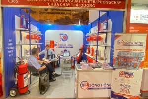 Thái Dương tham gia triển lãm, góp phần thúc đẩy phát triển thiết bị phòng cháy, chữa cháy trong nước