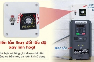 Tối ưu hiệu suất xưởng giò nhờ hệ thống biến tần của máy xay giò chả bằng điện