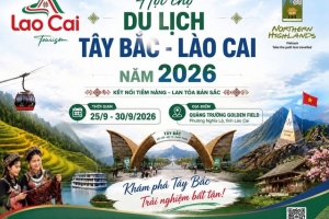 Lào Cai thúc đẩy kết nối du lịch liên vùng từ Hội chợ Du lịch Tây Bắc 2026
