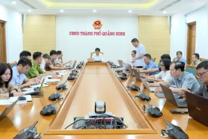 UBND thành phố Quảng Ninh cho ý kiến các giải pháp tăng trưởng ngành Nông nghiệp và Môi trường
