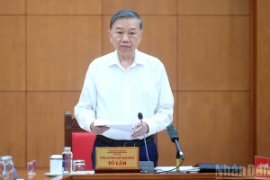 Tổng Bí thư, Chủ tịch nước Tô Lâm làm việc với Ban Chính sách, chiến lược Trung ương
