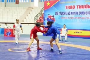 Hơn 200 vận động viên tham gia Giải vô địch trẻ Sambo quốc gia 2026 tại Bắc Ninh