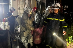 Khẩn trương điều tra nguyên nhân vụ cháy tại Tây Hồ, Hà Nội