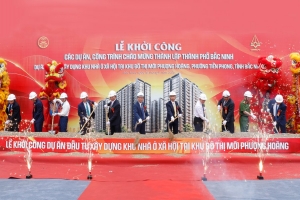 Bắc Ninh: Khởi công Khu nhà ở xã hội Phượng Hoàng gần 2 nghìn tỷ đồng