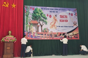 Hải đội 102 tất bật chuẩn bị “Trung thu đoàn viên” cho các cháu thiếu nhi