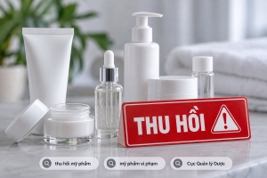 Bộ Y tế: Thu hồi, tiêu hủy 3 lô mỹ phẩm do vi phạm quy định