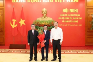 Ông Đặng Văn Dũng giữ chức Phó Bí thư Thường trực Tỉnh ủy Cà Mau