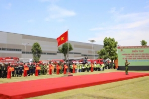Quảng Ninh: Diễn tập phương án chữa cháy và cứu nạn, cứu hộ quy mô cấp thành phố năm 2026