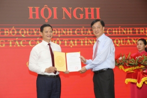 Quảng Trị có tân Bí thư Tỉnh ủy và Chủ tịch UBND tỉnh