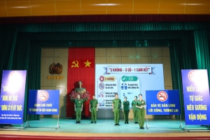 Công an Ninh Bình tổ chức Hội thi sáng kiến phòng, chống tác hại của thuốc lá