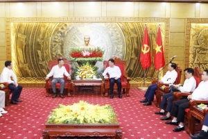 Đoàn doanh nghiệp Trung Quốc tìm hiểu cơ hội đầu tư tại Bắc Ninh