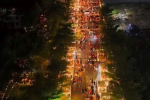 Nhiều hoạt động đặc sắc diễn ra vào đêm Trung thu tại phường Bãi Cháy
