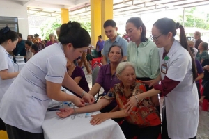 Hà Tĩnh: Tổ chức 2 ngày cao điểm khám sàng lọc bệnh miễn phí cho người dân